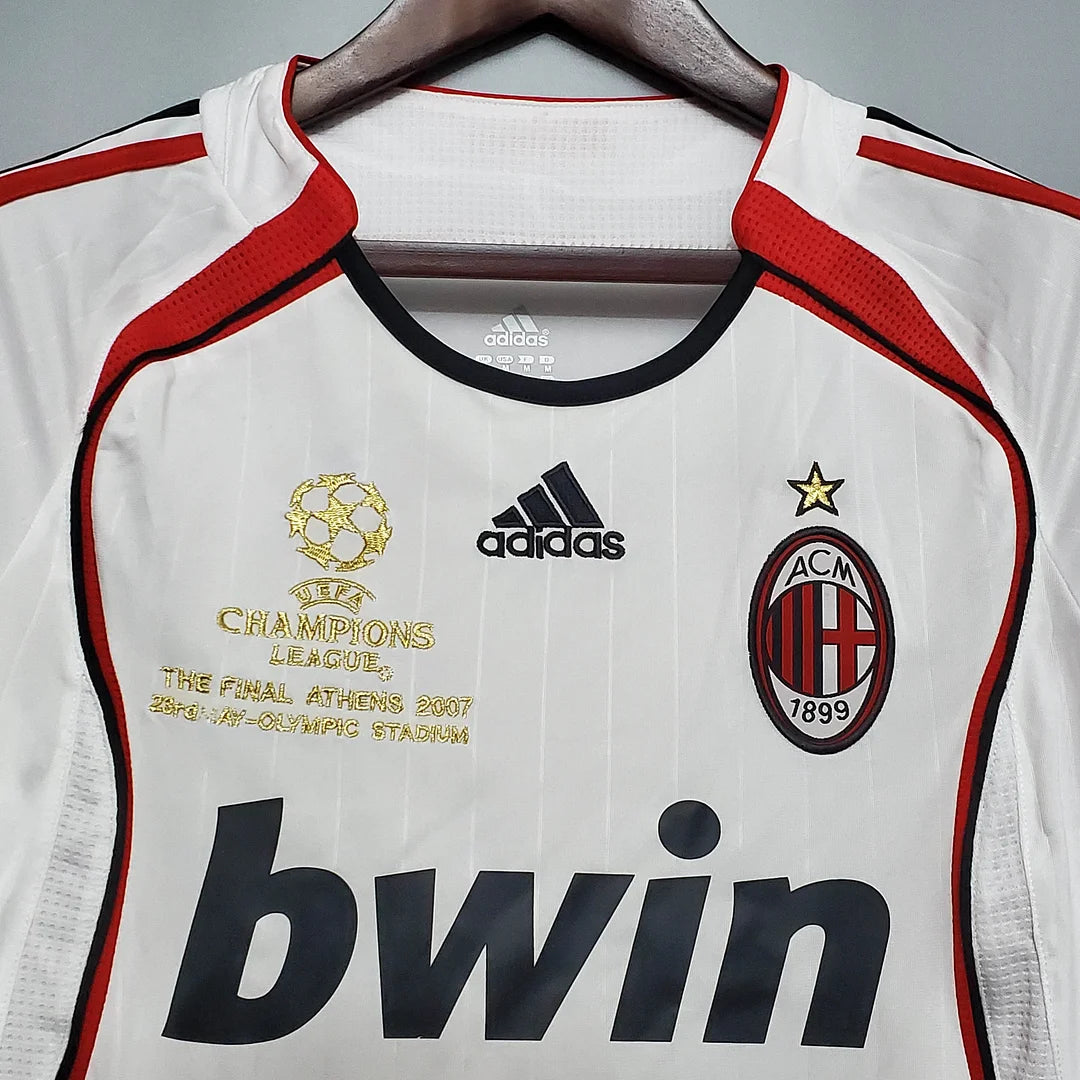 2006/2007 Retro Long Sleeve AC Milan Away Football Shirt 1:1