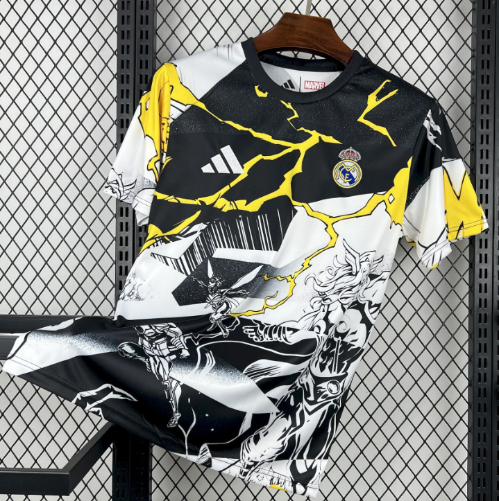 2025/2026 Real Madrid Collaboration With Marvel Football Shirt 1:1