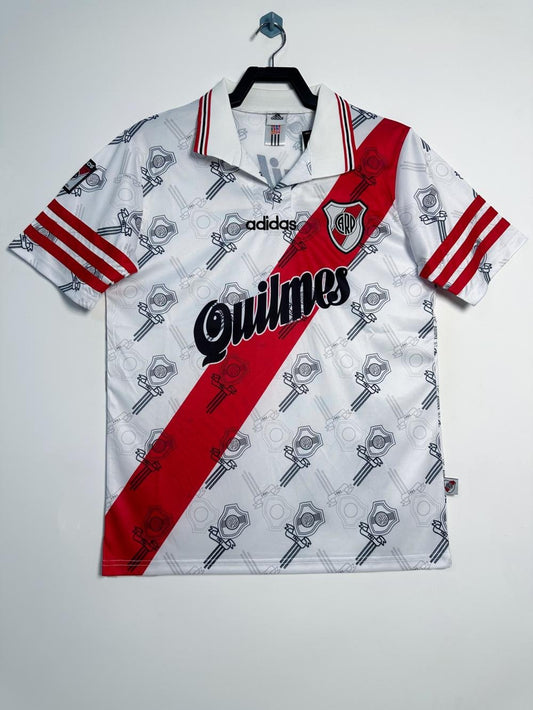 1996-1997 Retro River Plate Home Football Jersey 1:1