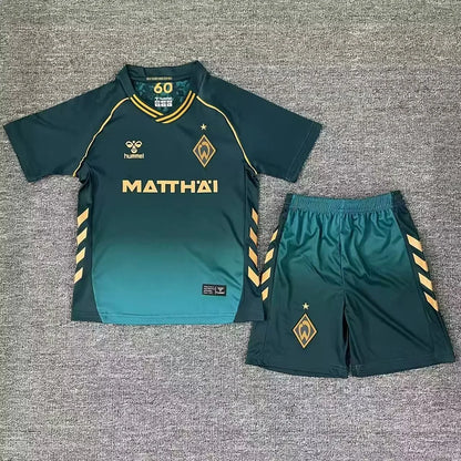 2025/2026 Werder Bremen Third Away Football Shirt 1:1 Kids Size