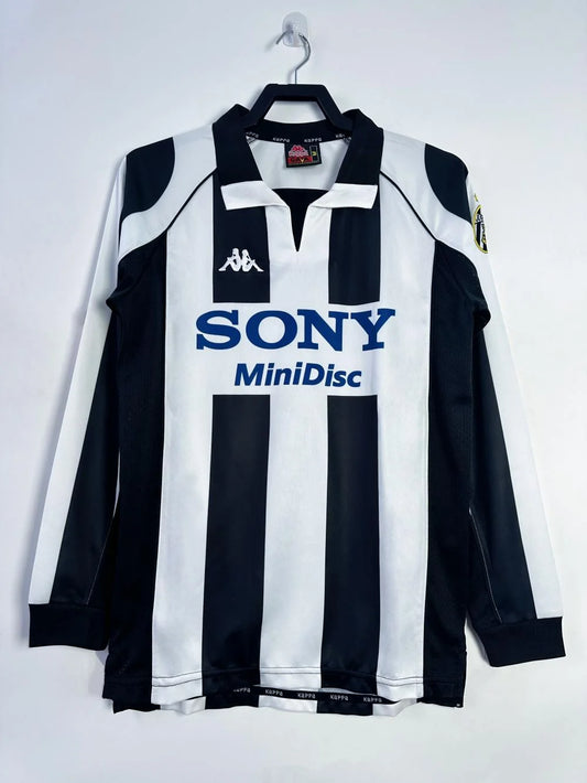 1997/1998 Retro Long Sleeve Juventus Football Shirt Home 1:1