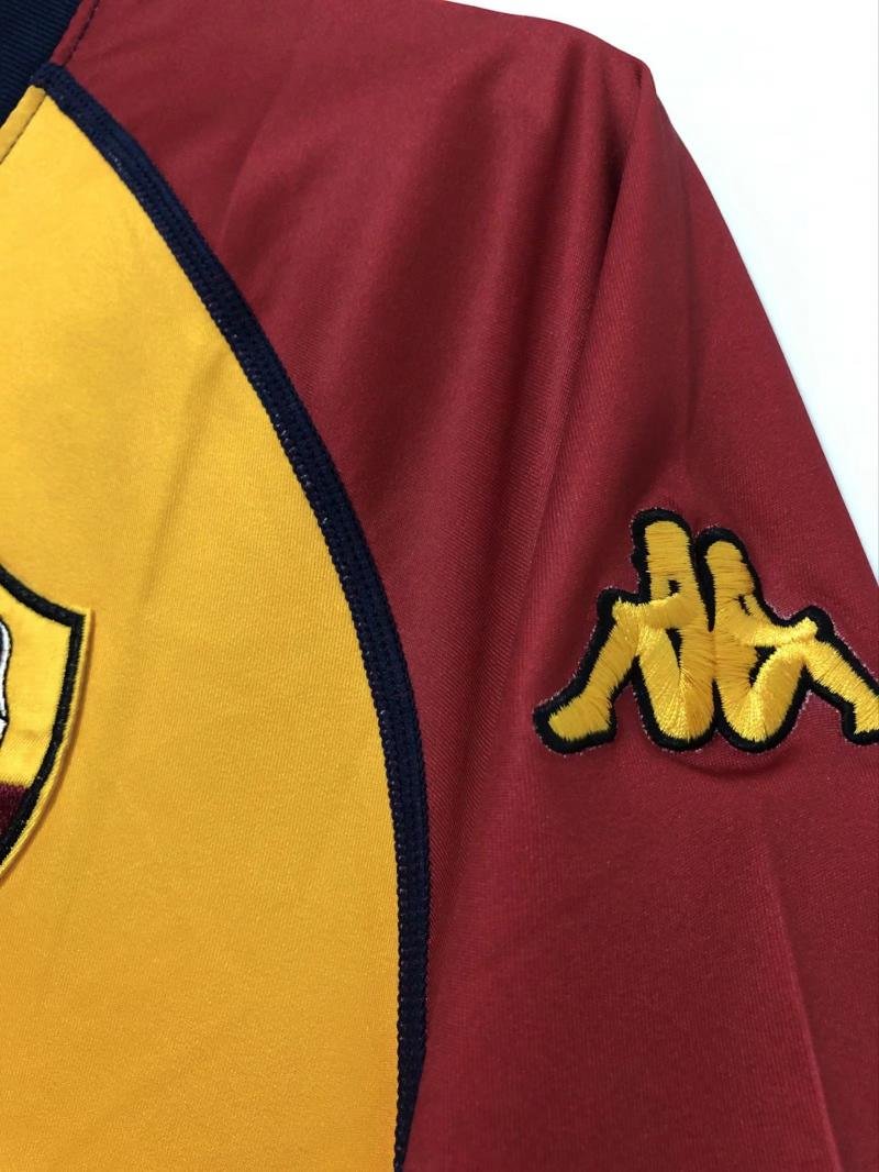 2000-2001 Retro Roma Home Soccer Jersey 1:1