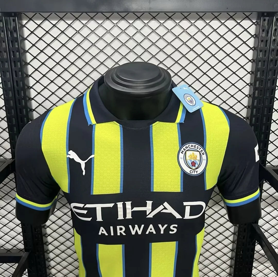2024/2025 Player Version Manchester City Away Football Shirt 1:1