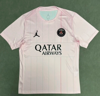 2025/2026 Psg Paris Saint-Germain Training Suit Pink Football Jersey 1:1