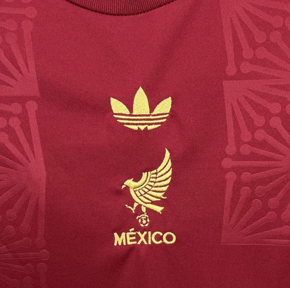 2025/2026 Mexico National Special Edition Red Football Shirt 1:1 Kids Size