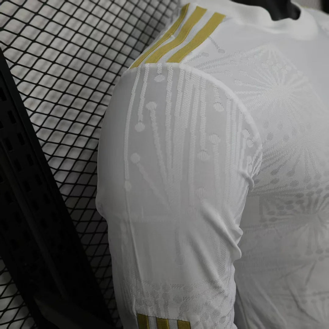 2025/2026 Long Sleeve Player Version Mexico National Special Edition platinum Football Shirt 1:1