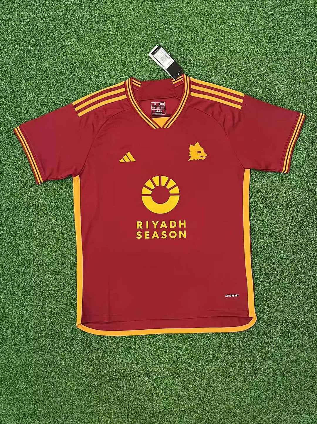 2023/2024 Roma Home Sponsor Edition Soccer Jersey 1:1