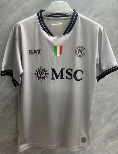 2025/2026 Napoli Goalkeeper grey Soccer Jersey 1:1