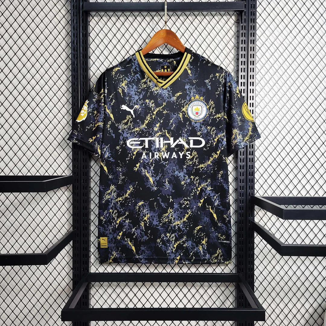 2023/2024 Manchester City Special Edition Black Football Shirt 1:1