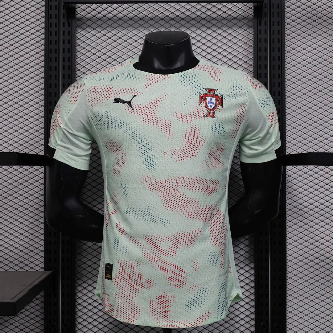 2025/2026 Player Version Portugal Pre-match uniform Football Jersey 1:1