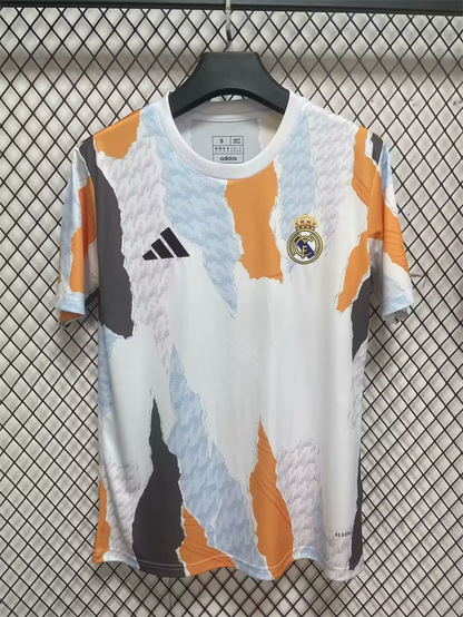 2025/2026 Real Madrid Pre-match Training Football Jersey 1:1