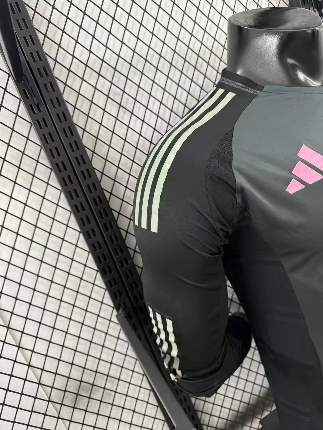 2025/2026 Long Sleeve Inter Miami Away Player Version Football Jersey 1:1 Thailand Quality