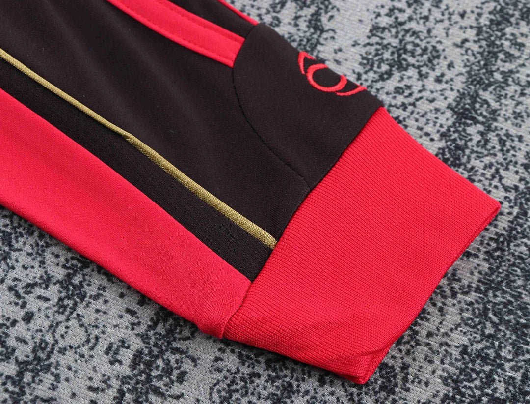 2006/2007 Retro Long Sleeve AC Milan Home Football Shirt 1:1 Kids Size