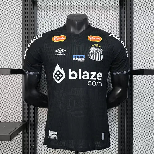 2025/2026 Player Version Santos Special Edition Black 01 Football Shirt 1:1
