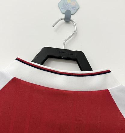 1992/1993 Retro Long Sleeve Arsenal Home Football Shirt 1:1