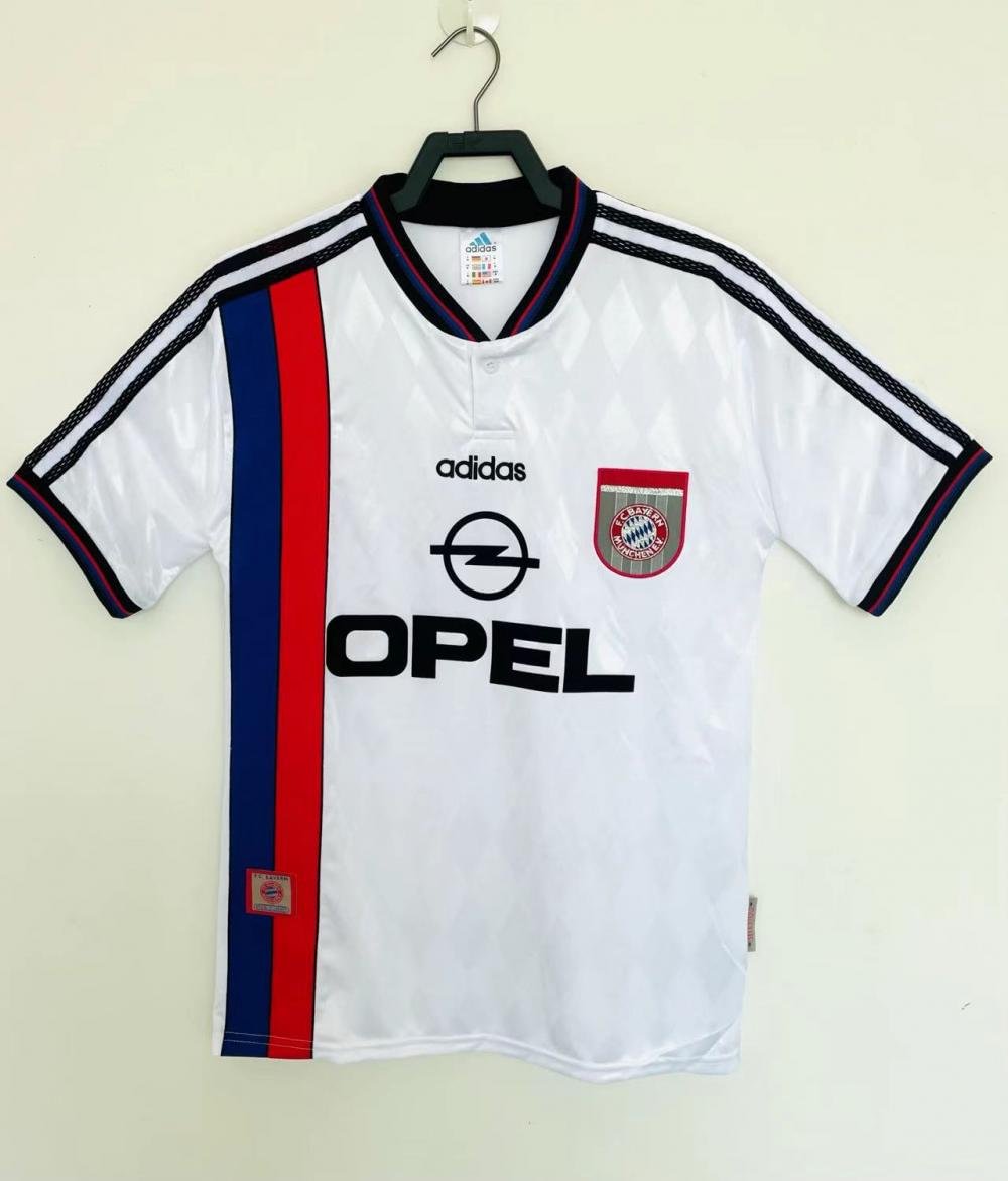 1997/1998 Retro Bayern Munich Away Football Jersey 1:1