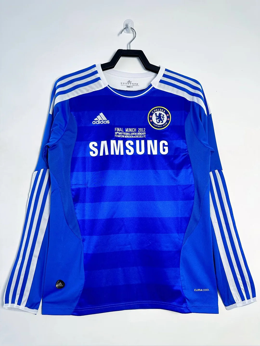 2011/2012 Retro Chelsea Long Sleeves Home Football Shirt 1:1