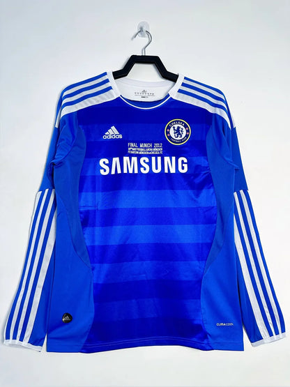 2011/2012 Retro Chelsea Long Sleeves Home Football Shirt 1:1