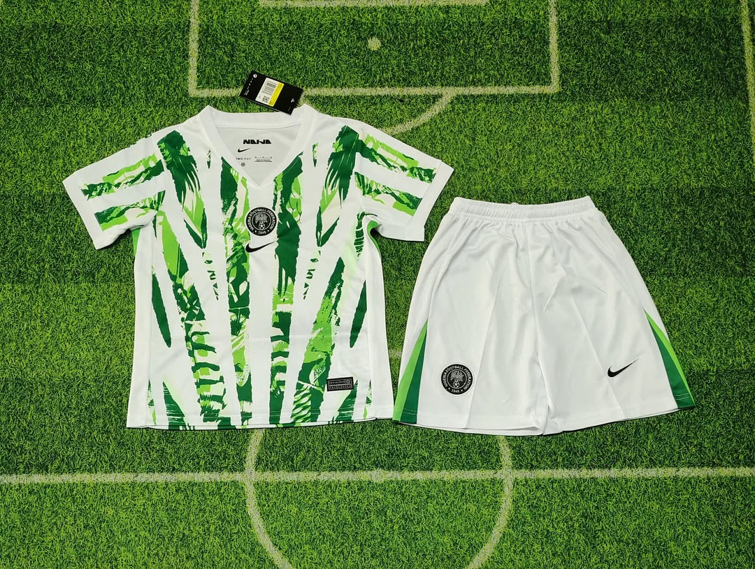 2025/2026 Nigeria National Team Home Football Jersey 1:1 Kids Size