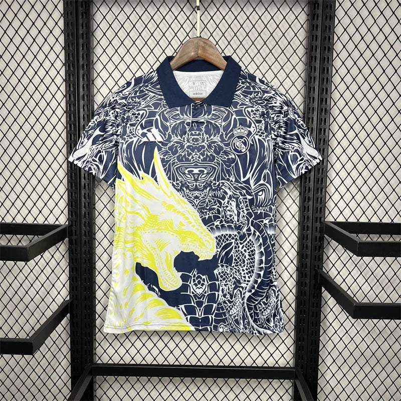 2024/2025 Real Madrid Dragon pattern Special Edition Jersey