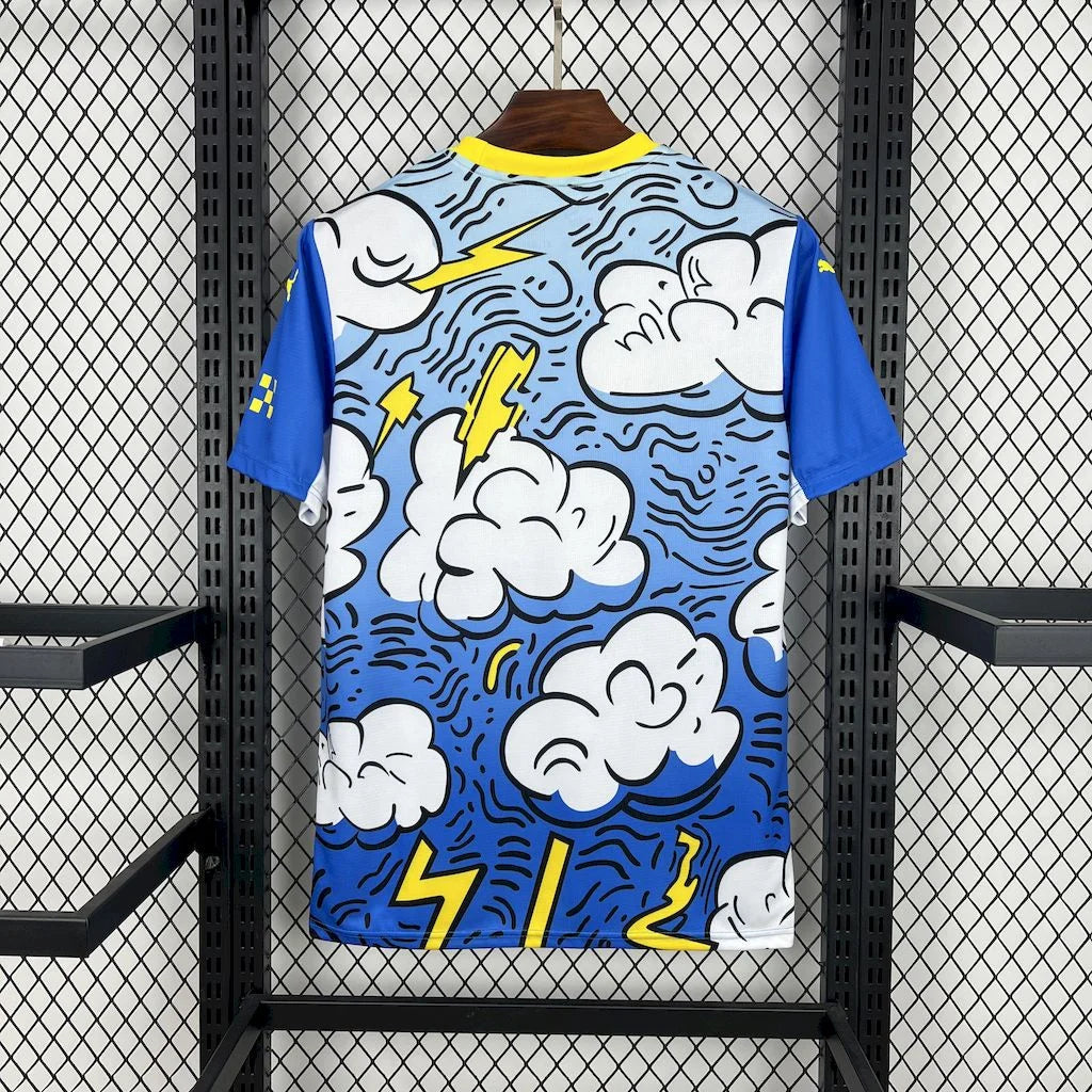 2025/2026 Manchester City Blue and White Concept Version Football Jersey 1:1