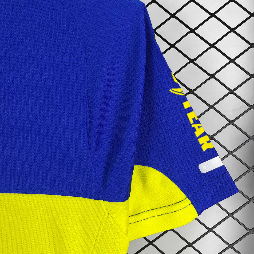 2005 Retro Boca Juniors 100th Anniversary Edition Football Jersey 1:1