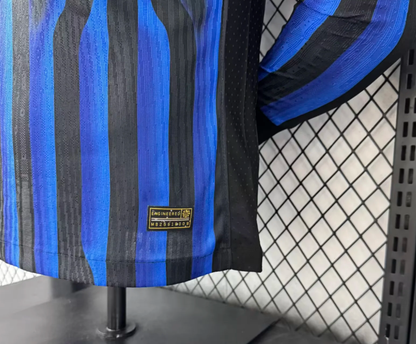 2025/2026 Long Sleeves Player Version Inter Milan Home Football Jersey1:1 Quality Thai