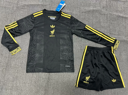 2025/2026 Long Sleeve Mexico National Special Edition Football Jersey 1:1 Kids Size