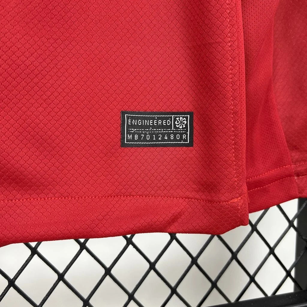 2025/2026 Long Sleeves Paris Saint-Germain red goalkeeper Football Jersey 1:1