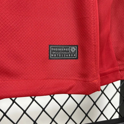 2025/2026 Long Sleeves Paris Saint-Germain red goalkeeper Football Jersey 1:1