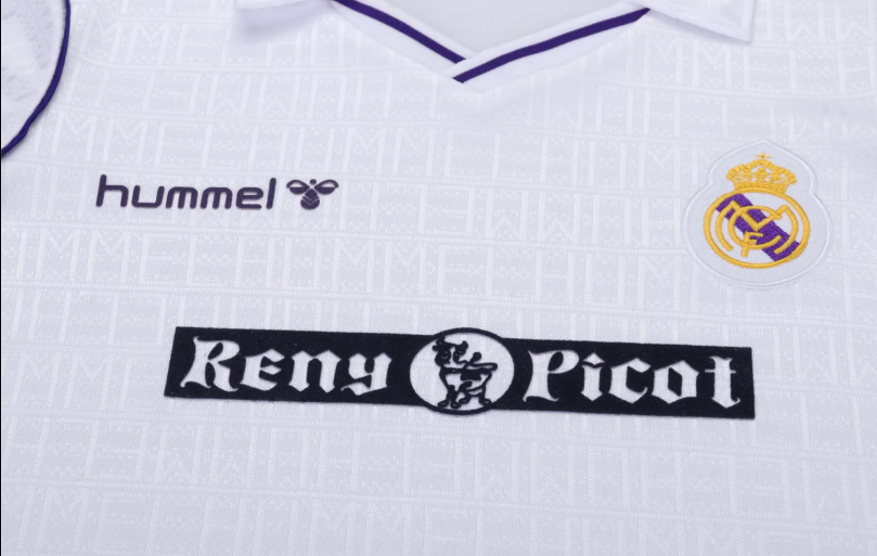 1988-1990 Retro Real Madrid Home Football Jersey 1:1 Kids Size