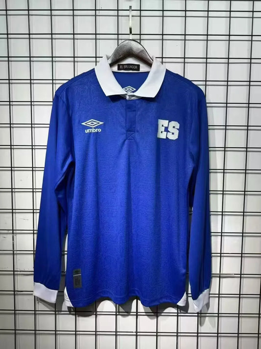 2025/2026 Long Sleeve El Salvador Home Football Jersey 1:1