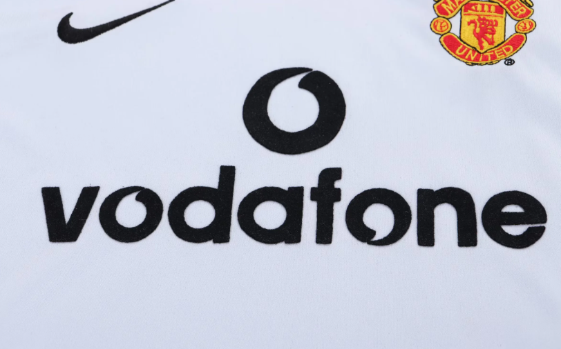 2002/2003 Retro Manchester United Away Football Jersey 1:1 Kids Size