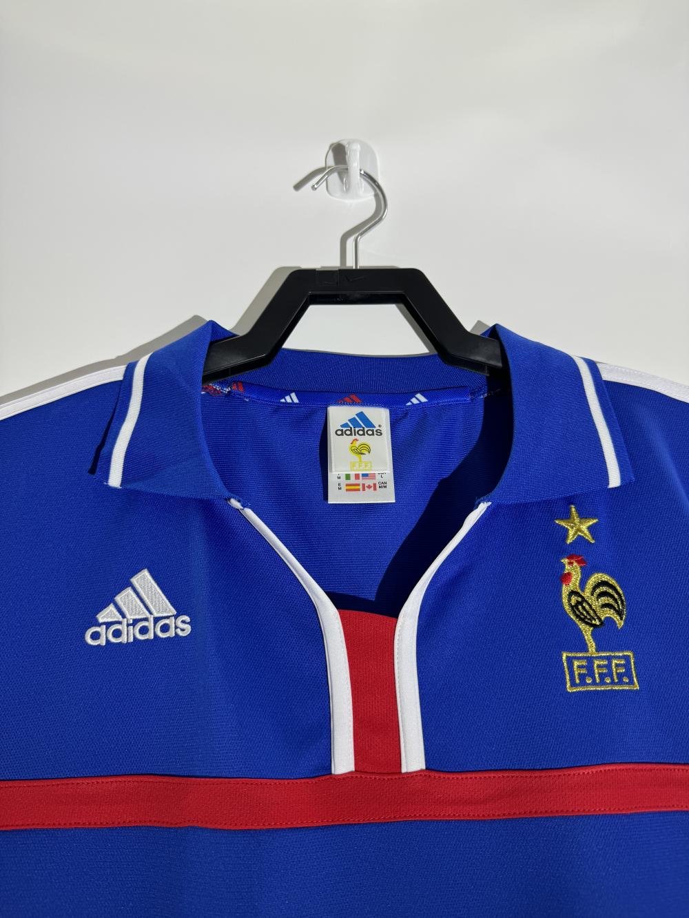 2000 Retro France Home Football Shirt 1:1