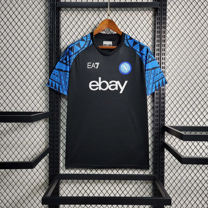 2023/2024 Napoli Training Wear Black Soccer Jersey 1:1