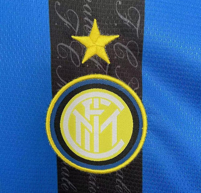 1997/1998 Retro Long Sleeve Internazionale Milan Home Football Jersey 1:1
