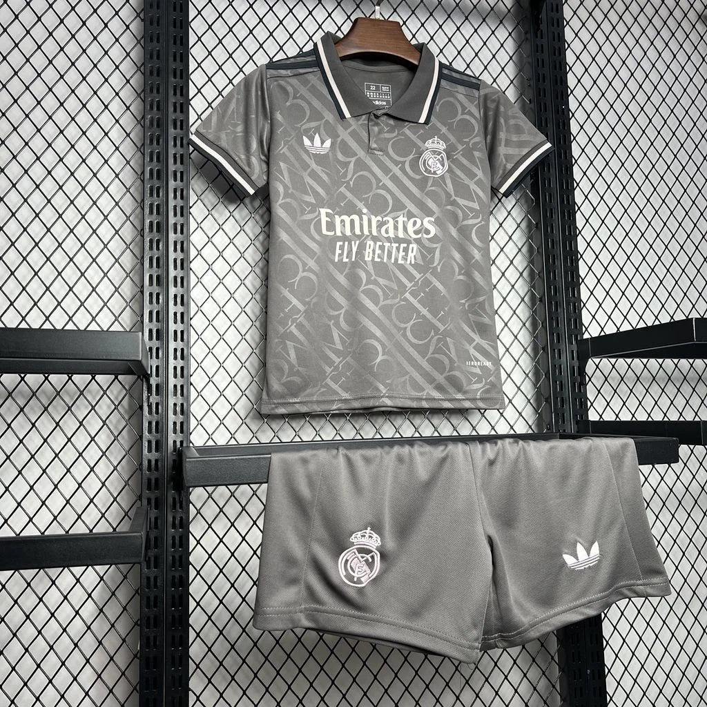 2024/2025 Real Madrid Third Away Football Shirt 1:1 Kids Size