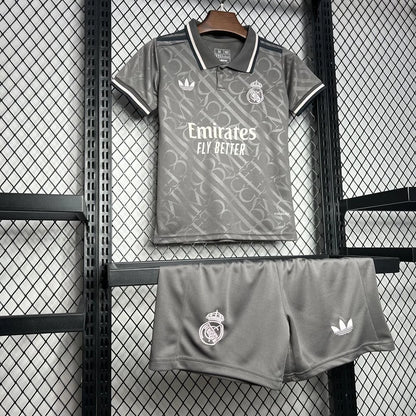 2024/2025 Real Madrid Third Away Football Shirt 1:1 Kids Size
