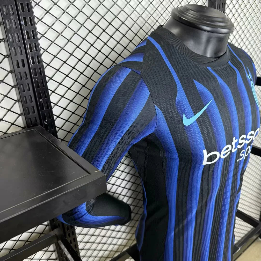 2025/2026 Long Sleeves Inter Milan Home Player Version Football Jersey1:1 Quality Thai