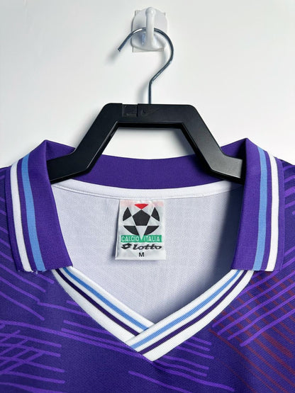 1992/1993 Retro Long Sleeve Fiorentina Home Soccer Jersey 1:1