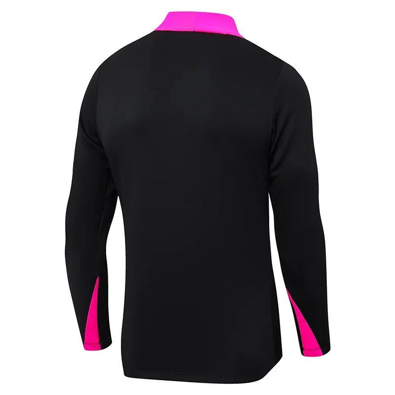 2024/2025 Chelsea Half-Pull Training Suit Black Football Shirt 1:1 Set