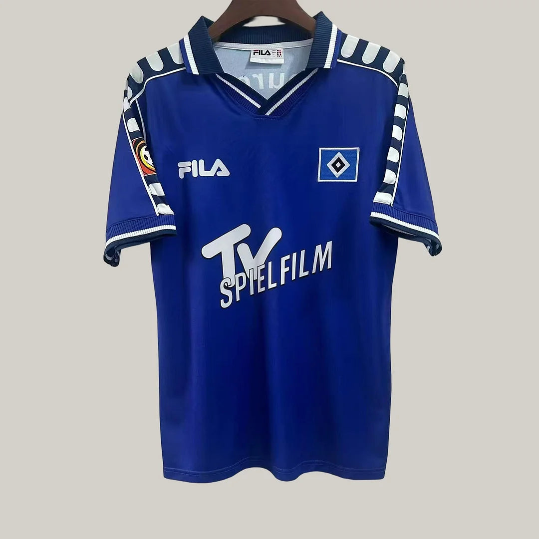 2000-2001 Retro Hamburger SV Away Football Jersey 1:1