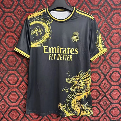 2024/2025 Real Madrid Golden Dragon Special Edition Jersey Green 1:1