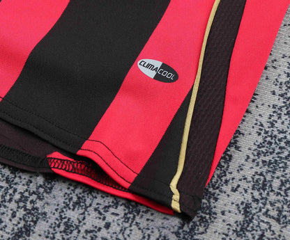 2006/2007 Retro Long Sleeve AC Milan Home Football Shirt 1:1 Kids Size