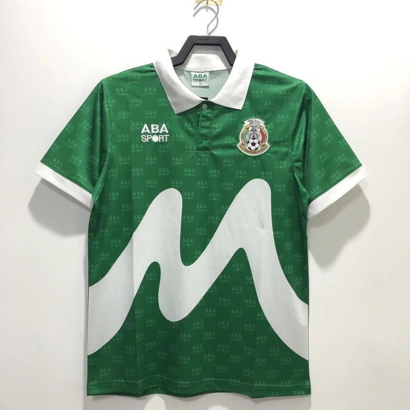 1995 Retro Mexico Home Soccer Jersey 1:1