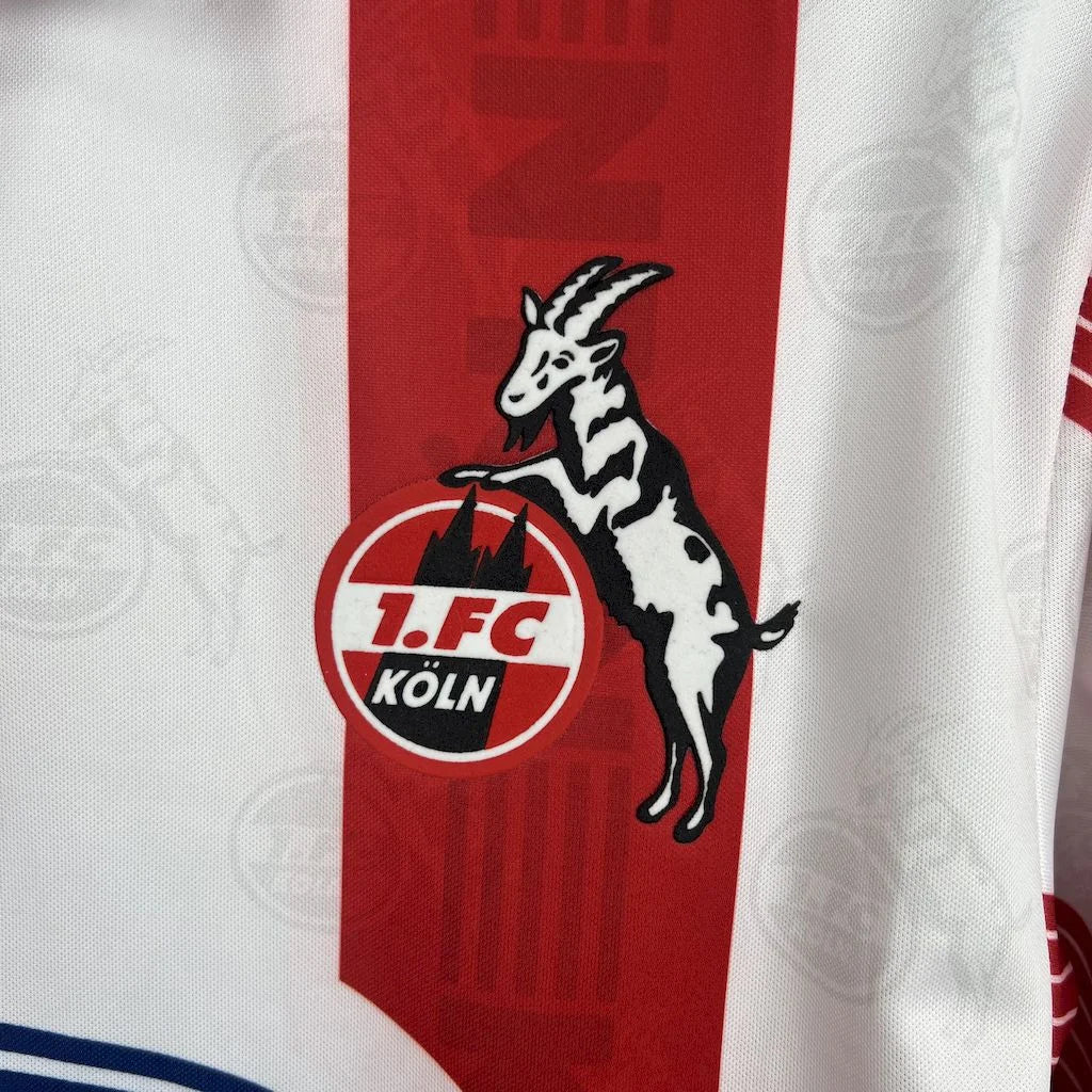 1995/1996 Retro FC K?ln Home Football Jersey 1:1
