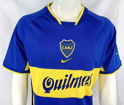 2001/2002 Retro Boca Juniors Home Football Jersey 1:1