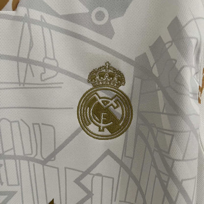 2023/2024 Real Madrid Golden white dragon Special Edition Football Shirt1:1