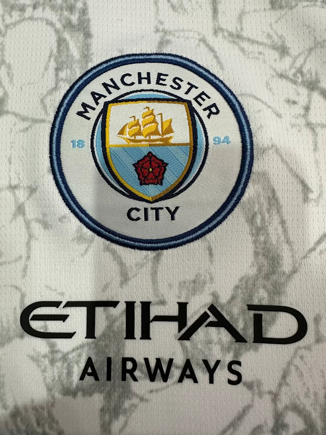 2025/2026 Manchester City KidSuper Joint Edition White Football Shirt 1:1