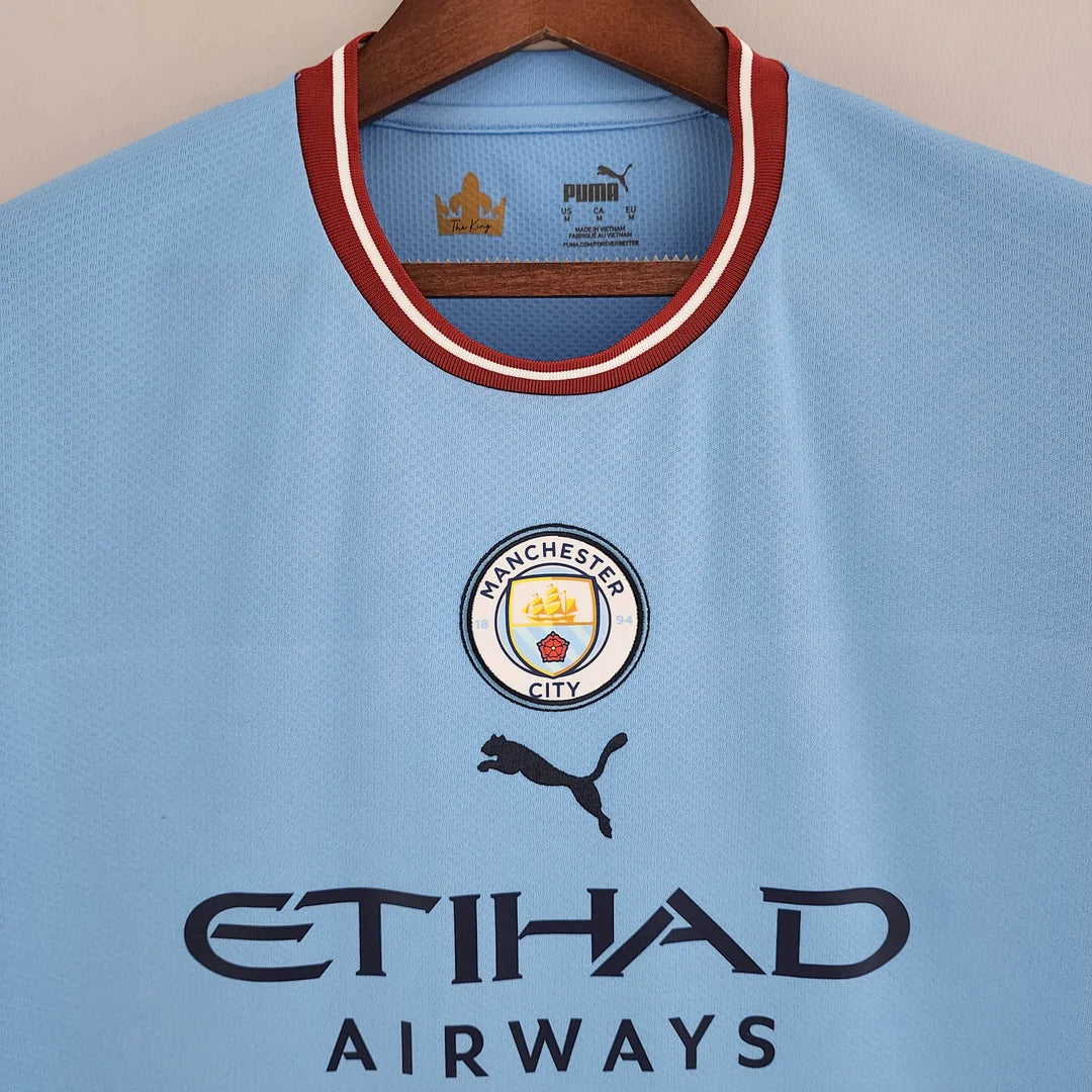 2022/2023 Manchester City Home Football Shirt 1:1